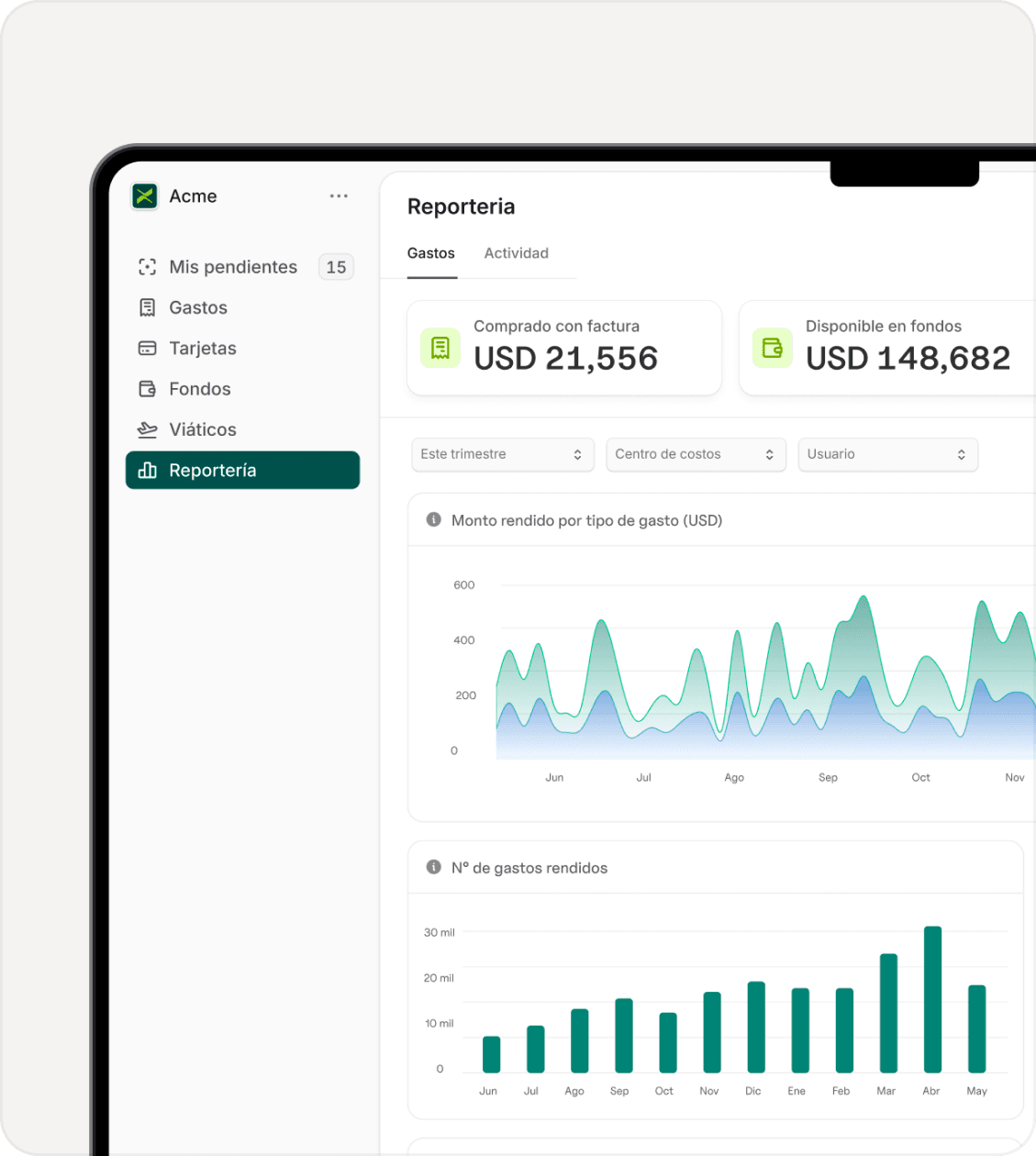 Plataforma Xpendit con agentes de IA